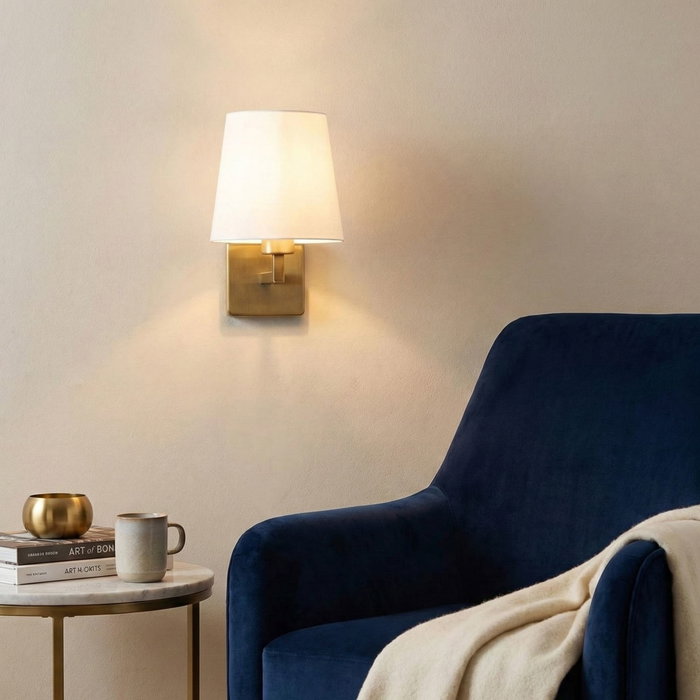 Opviq Profil - 4652 Lámpara de pared blanco y dorado